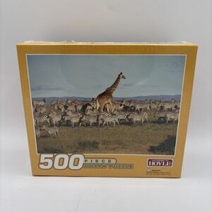 VTG Hoyle 500 Piece Jigsaw Puzzle Model 5502-ANI Made In USA Sealed 2003